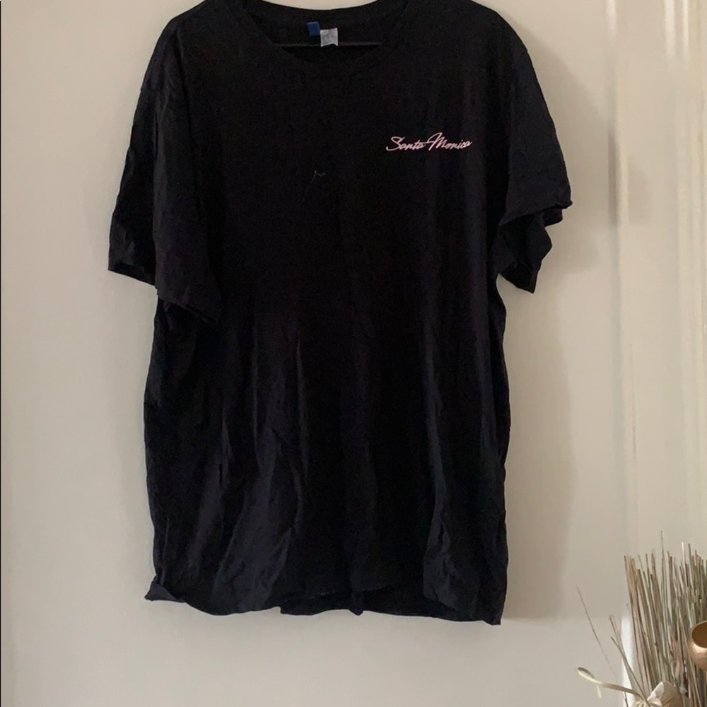 Gently worn black t-shirt